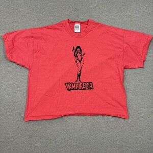 Vintage Vampirella Tee Cropped Pink Medium